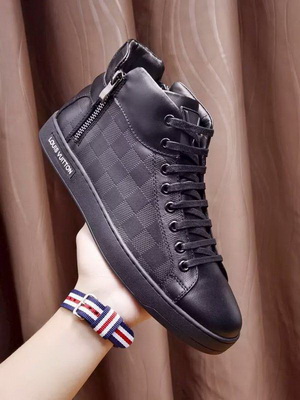 LV High-Top Fashion Men Shoes--053